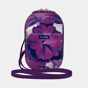 Monarque Georgia O'Keeffe Petunia Crossbody NWT